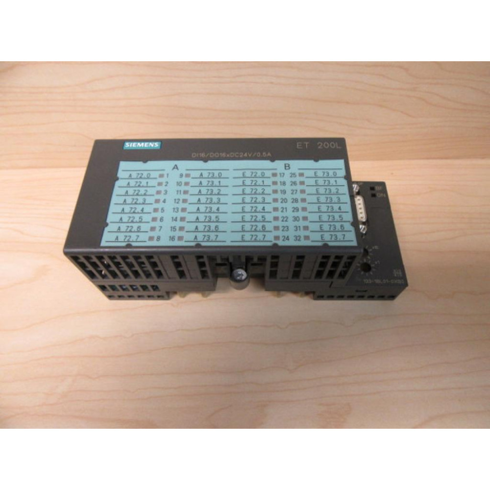 Siemens 6ES7 133-1BL01-0XB0 VDC Logic IO Module 6ES71331BL010XB0 - Used