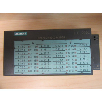Siemens 6ES7 133-1BL01-0XB0 VDC Logic IO Module 6ES71331BL010XB0 - Used