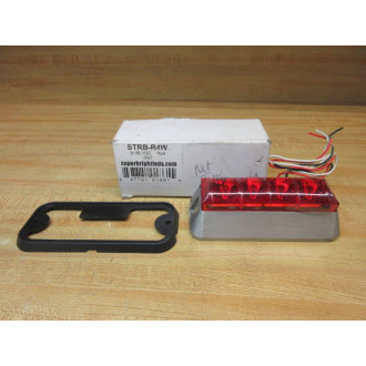 Super Bright Leds STRB-R4W Red Strobe Light STRBR4W