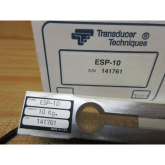Transducer Techniques ESP-10 Load Cell Force Sensor ESP10