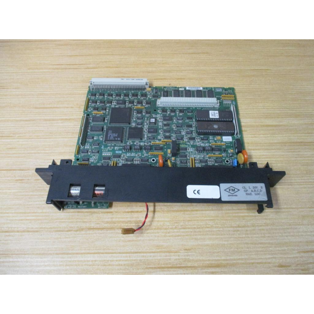 GE Fanuc IC697PCM711U PCM Coprocessor WO Front Cover - Used
