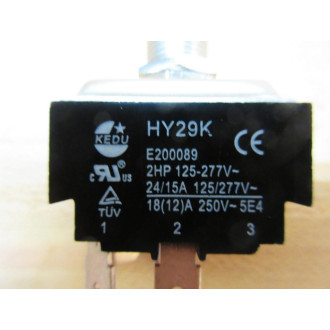 KEDU HY29K Toggle Switch - New No Box