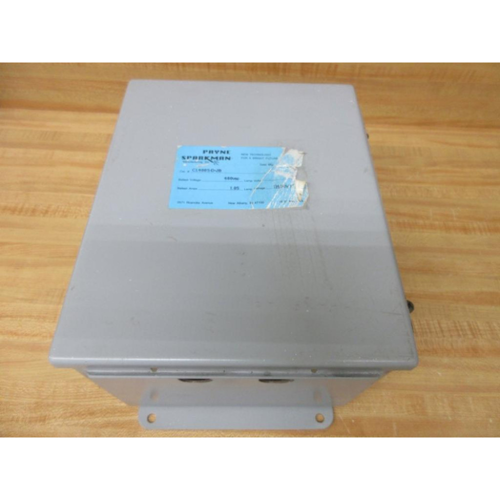 Payne Sparkman CL400S-D-JB-BK Enclosed Lighting Ballast CL400SDJBBK - Used