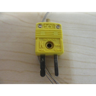 Omega KMQSS-020U-33 KMQSS020U33 Type K Thermocouple - Used