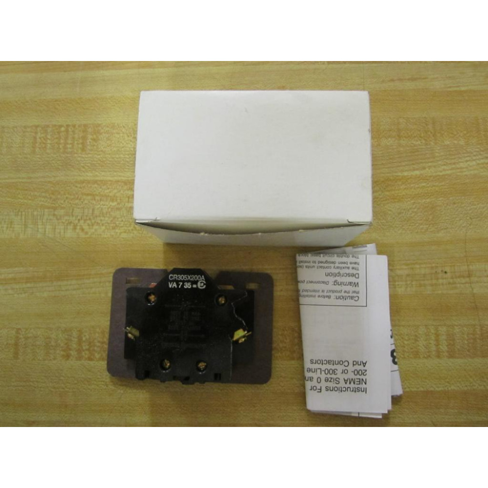 GE General Electric CR305X200A Auxiliary Contact