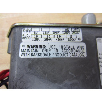 Barksdale C9612-2 Pressure Actuated Switch C96122 - New No Box