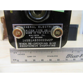 General Electric SB1AB300SSM2P Rotary Switch
