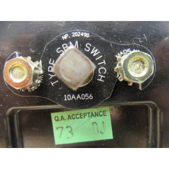 General Electric 10AA056 Rotary Switch