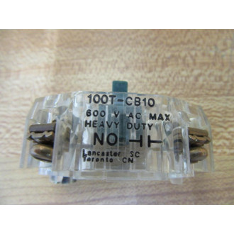 Joslyn Clark Sylvania 100T-CB10 Contact Block 100TCB10 - New No Box