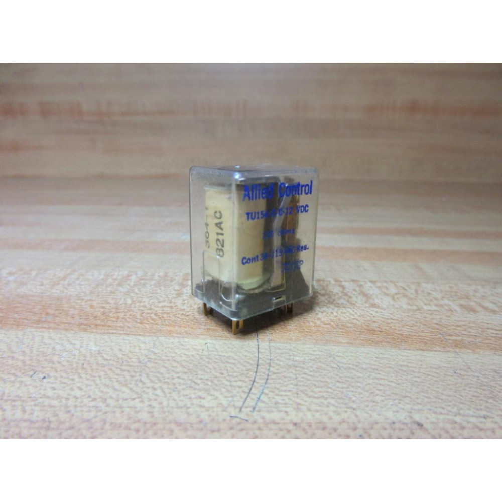 Allied Cotrol TU154-C-C-12V DC Relay TU154-C-C-12VDC - New No Box