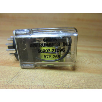 Sigma Instruments 50R03-21096 Relay 50R0321096 - New No Box