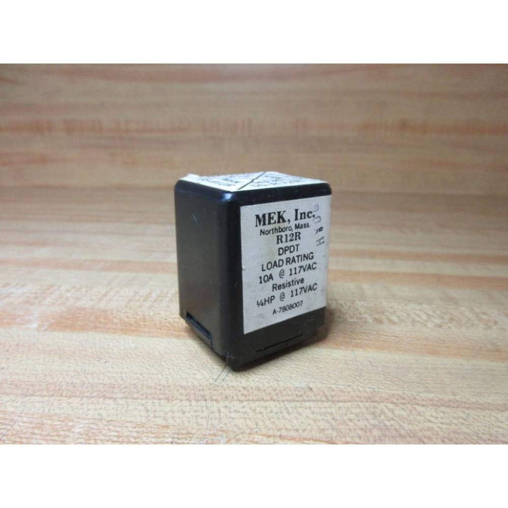 MEK 55-R12R Relay R12R - Used