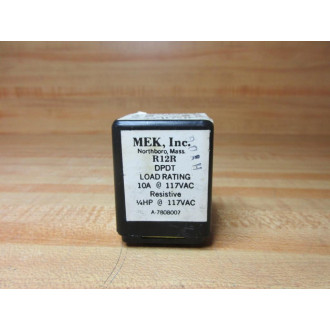 MEK 55-R12R Relay R12R - Used