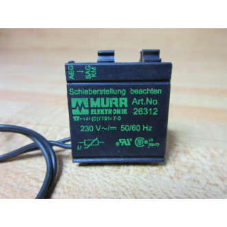 Murr Elektronik 26312 Contactor Supressor - New No Box