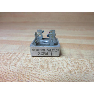 Semtech SCBA-1 ALPAC Bridge Rectifier SCBA1 - Used