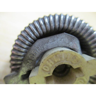 Ohmite Model H 6 OHMS Rheostat  Series A - Used