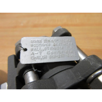 A-T Controls 55C-050-TH Ball Valve 55C-12 - New No Box