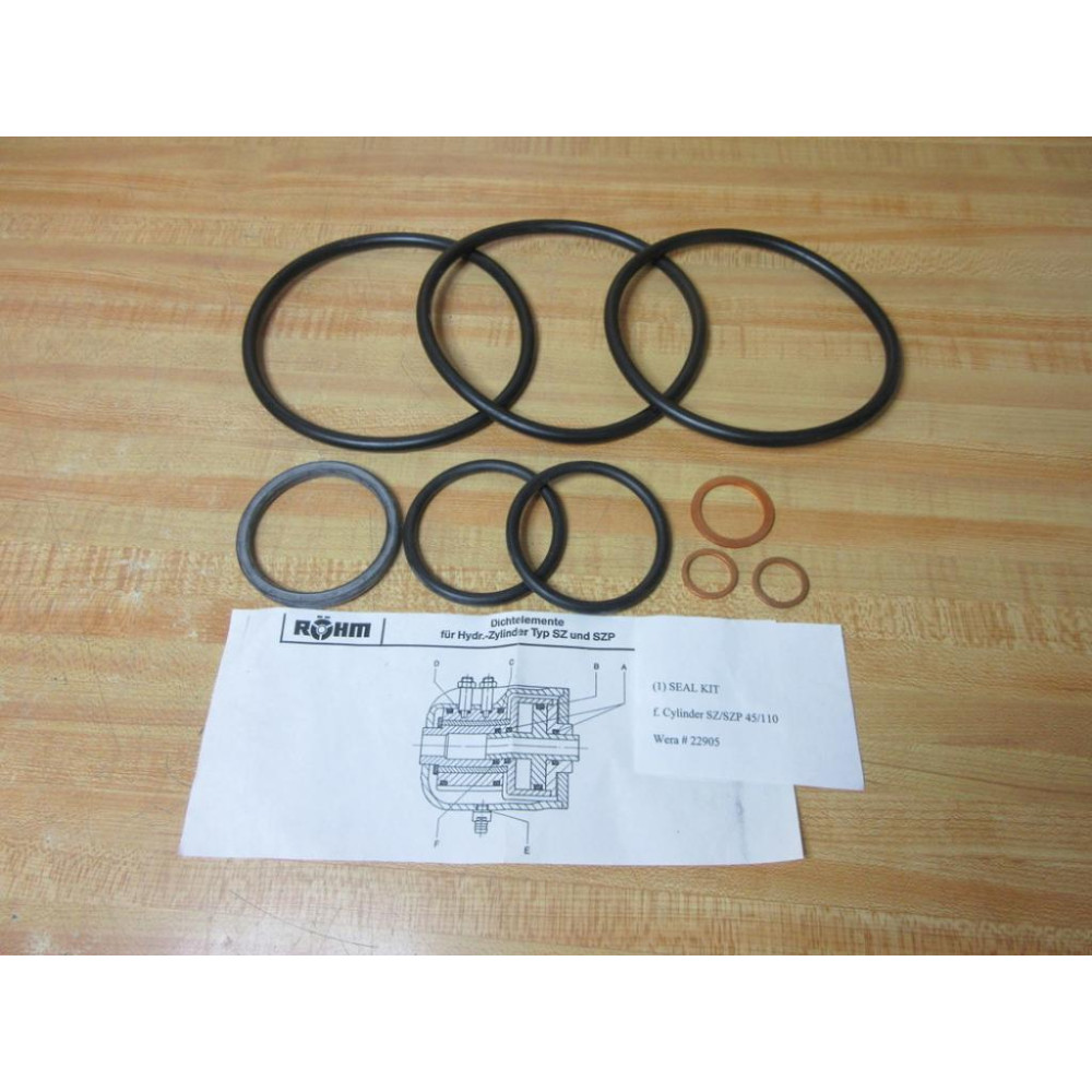 Wera 22905 Seal Kit - New No Box