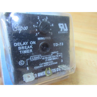 Supco TD-73 Delay On Break Timer TD73