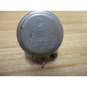 Allen Bradley 210-22 Potentiometer 21022 - Used