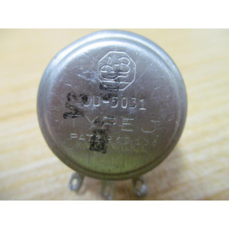 Allen Bradley UU-5031 Potentiometer UU5031 - Used