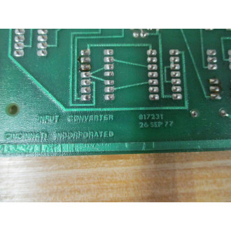 Cincinnati Milacron 817231 Input Converter Board - Used