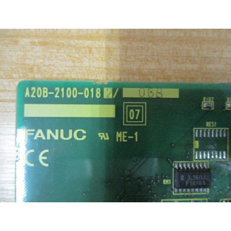 Fanuc A20B-2100-0182 Board Missing Connector - Parts Only