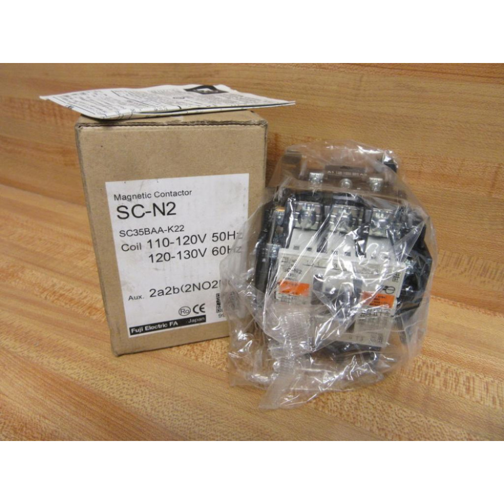 Fuji Electric SC-N2 Contactor SCN2Z56 AC200V 110-120V 50Hz  120-130V 60Hz