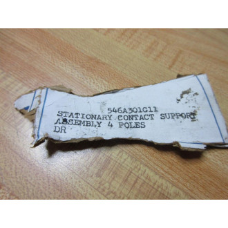 General Electric 546A301G11 Support - Stationary Contact GE - New No Box