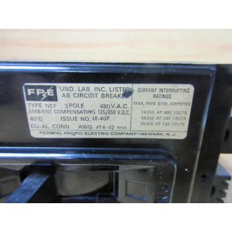 FPE NEF431040 40A  AB Circuit Breaker - New No Box