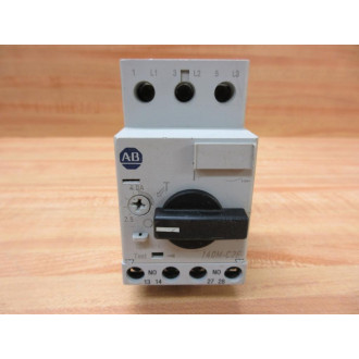 Allen Bradley 140M-C2E-B40 Circuit Breaker 140MC2EB40 B, W140M-C-AFAR10A10 - Used