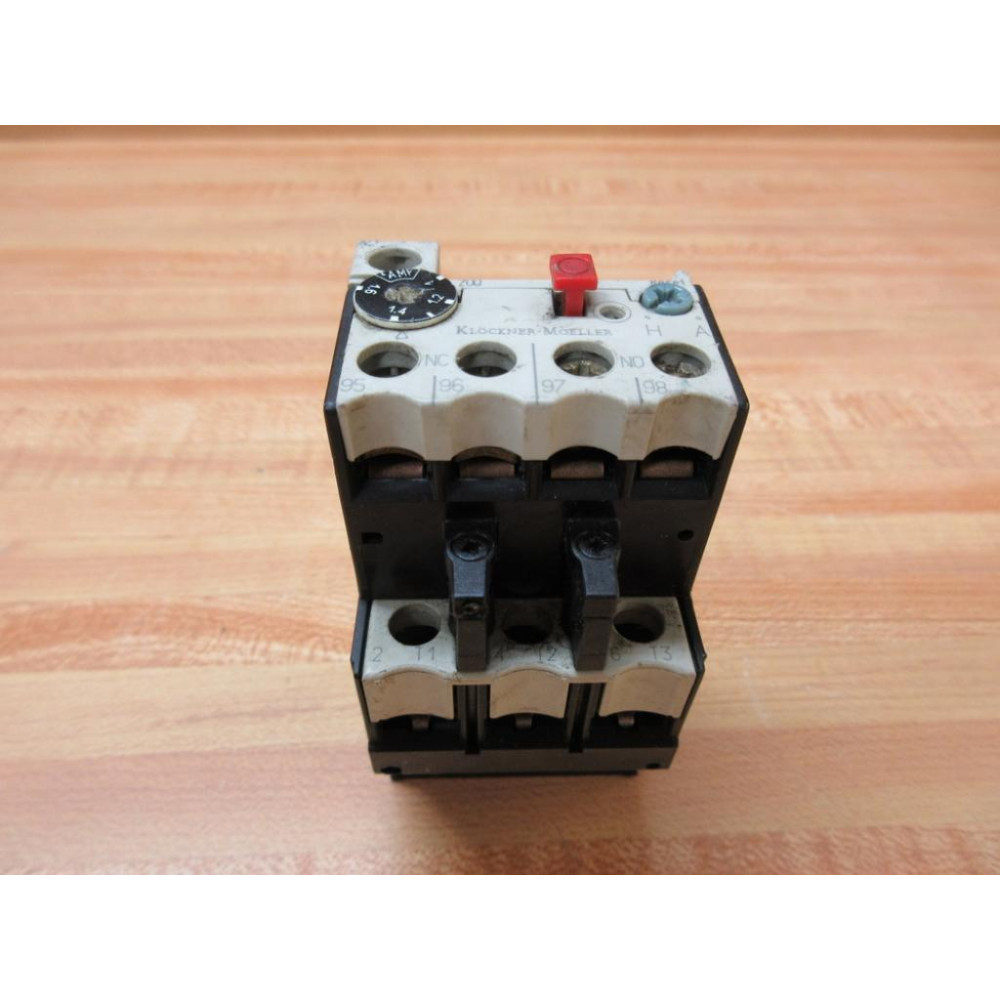 KlocknerMoeller Z00-1,6 Overload Relay Z0016 - Used