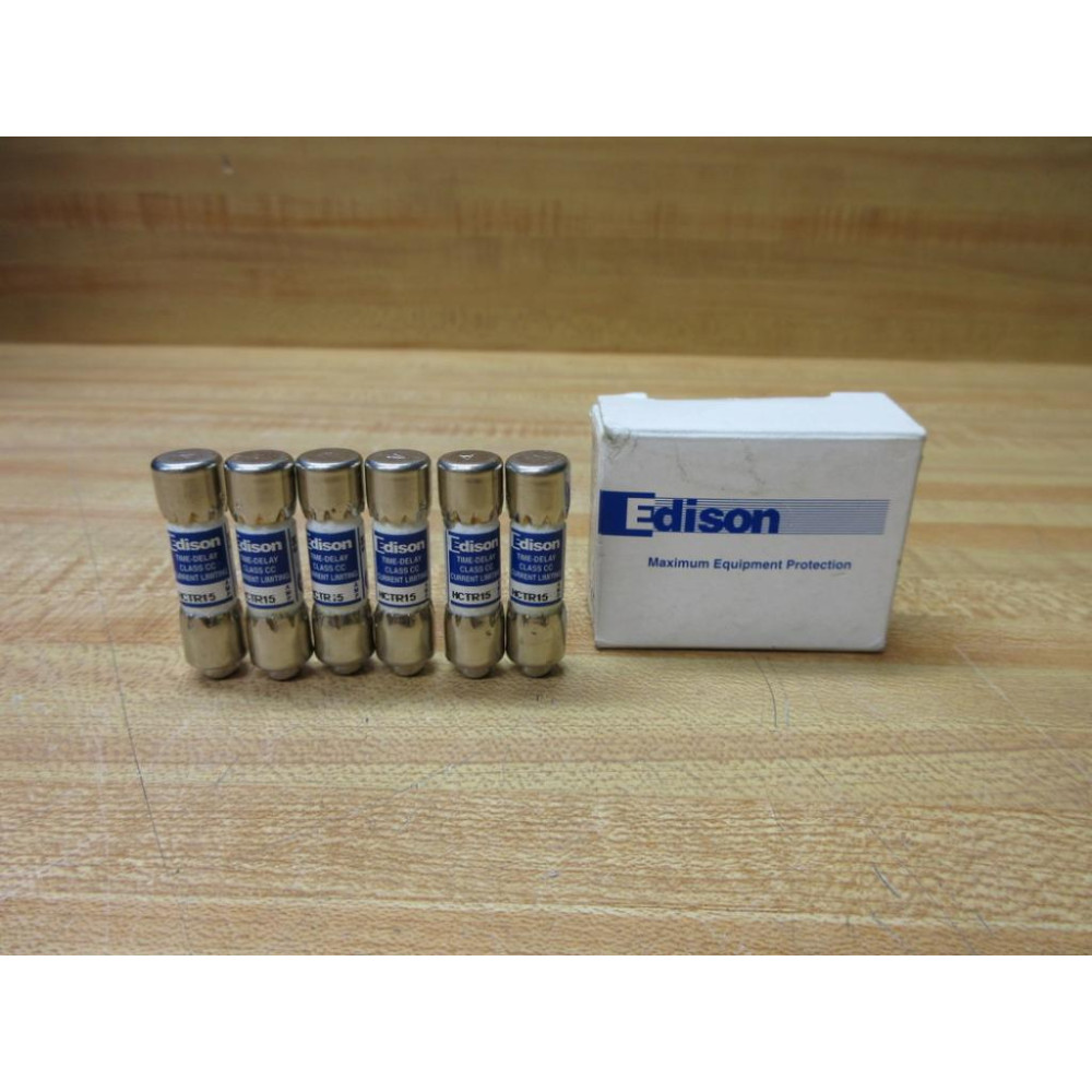 Edison HCTR15 Bussmann Fuse (Pack of 6)