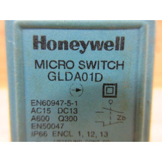 Honeywell GLDA01D Limit Switch - Used