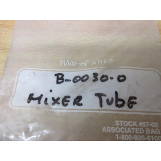 B-0030-0 Static Mixer Tube B00300 - New No Box