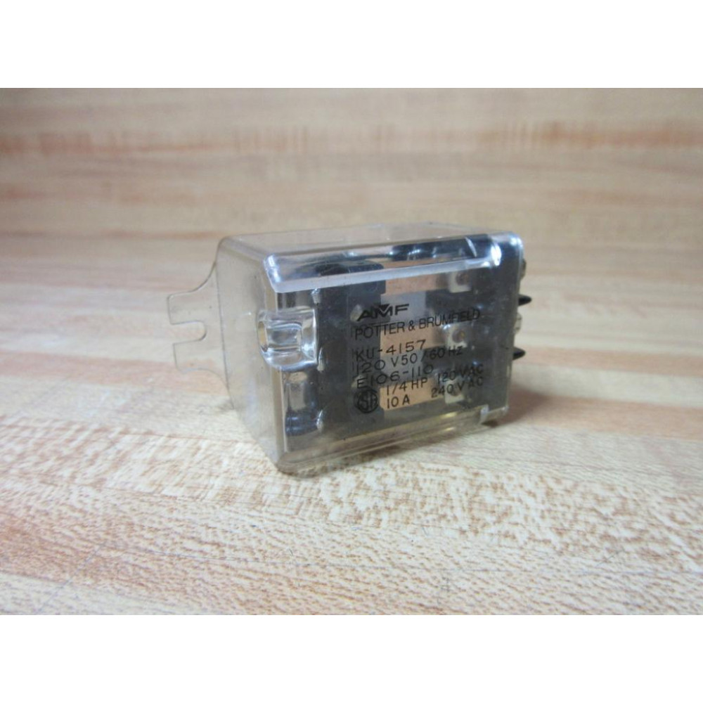 Potter & Brumfield KU-4157-120V AMF Relay KU-4157 - Used