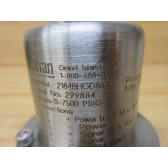 Viatran 2184BHGD86A Pressure Transducer