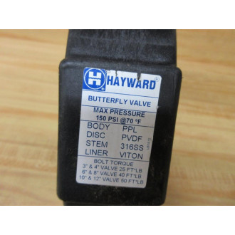 Hayward 4" Butterfly Valve - Used