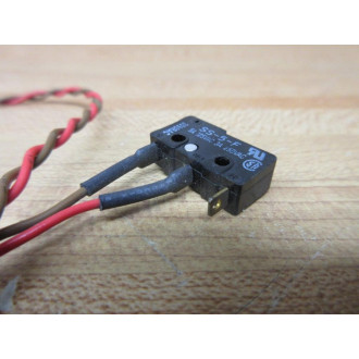 Omron SS-5-F Snap Action Switch SS5F W2 Wire Lead - New No Box