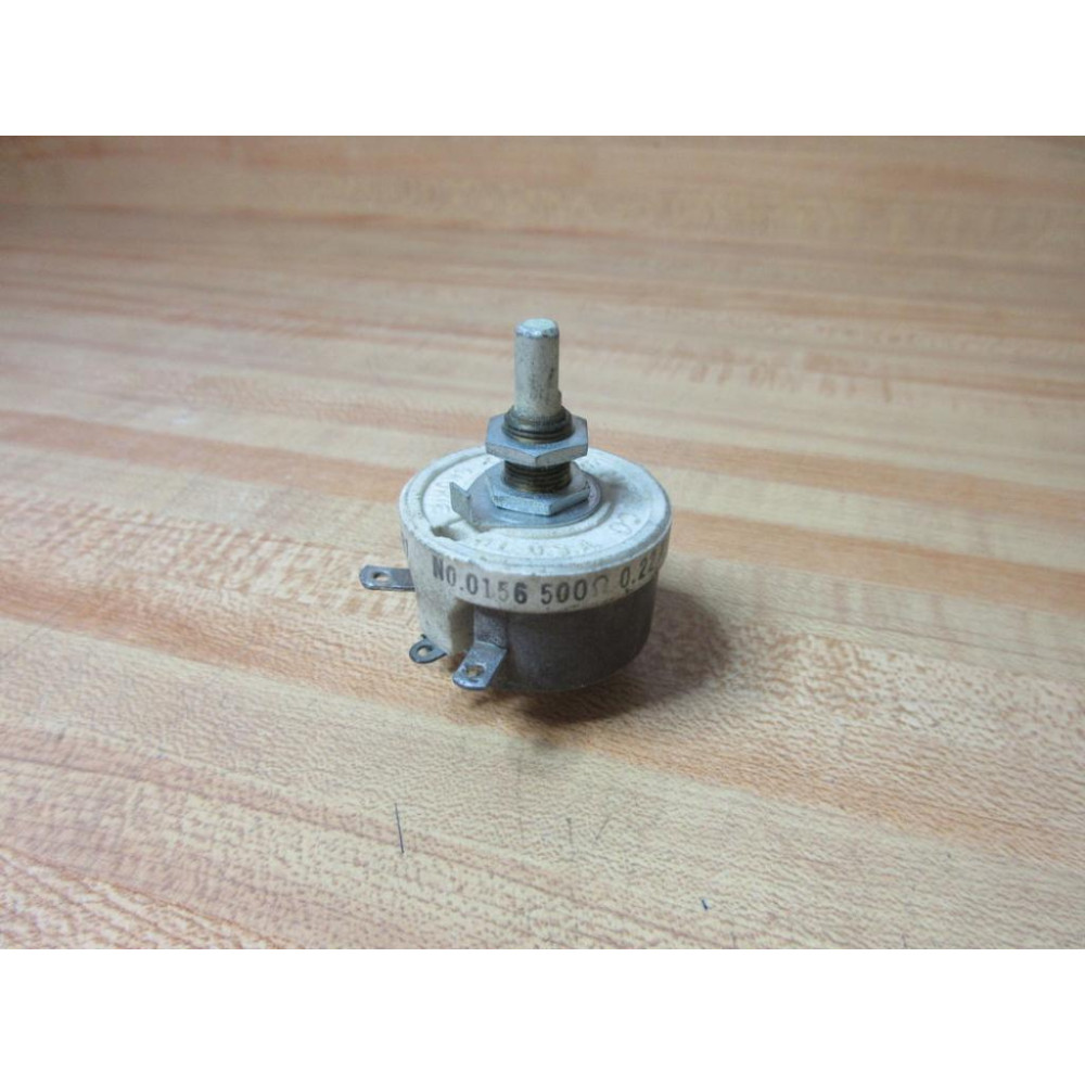 Ohmite 0156 Rheostat 500 Ohms - Used