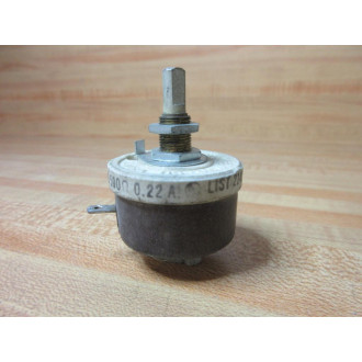 Ohmite 0156 Rheostat 500 Ohms - Used