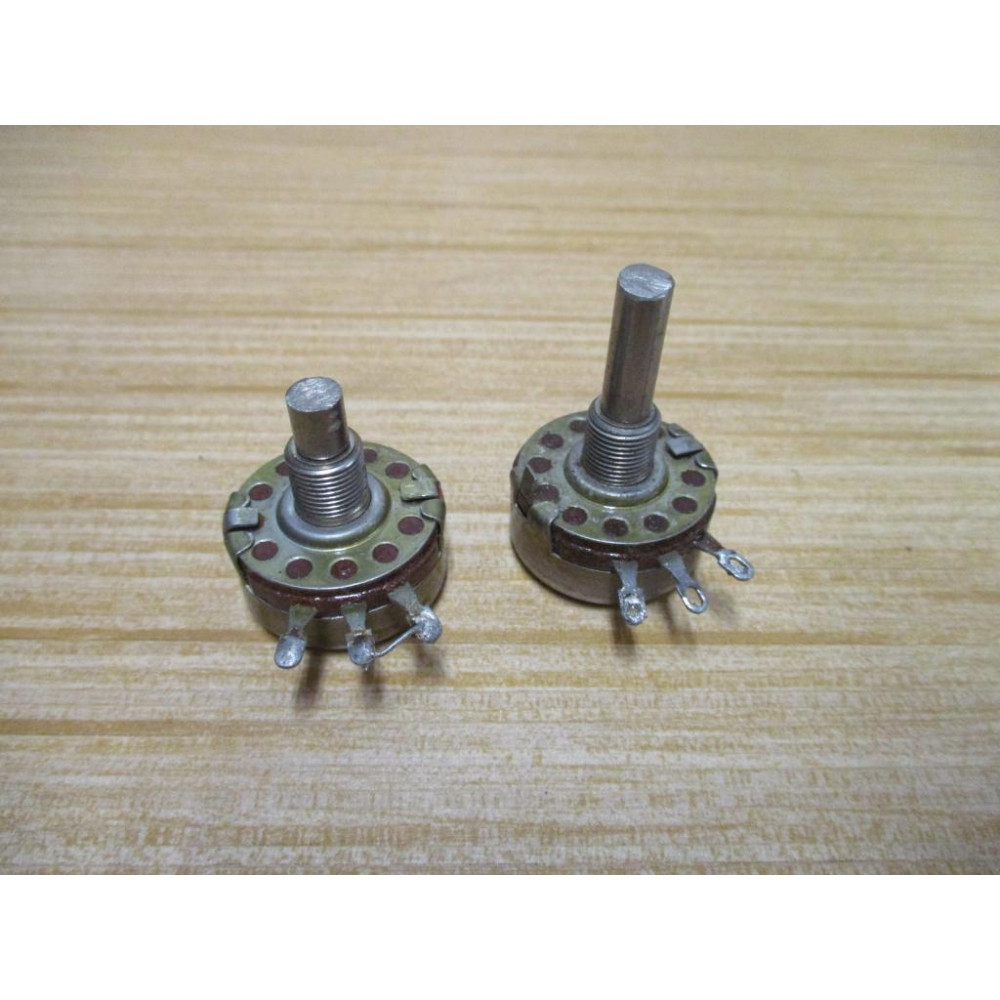 Ohmite CU5041 Potentiometer 0.5MEG OHM (Pack of 2) - Used