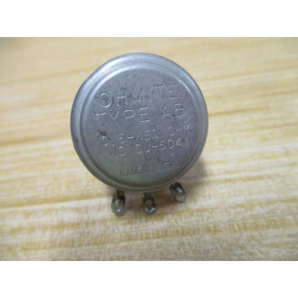Ohmite CU5041 Potentiometer 0.5MEG OHM (Pack of 2) - Used
