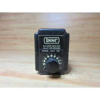 ISSC 1018 TDR Time Delay Relay Range: .02-5 SEC - Used