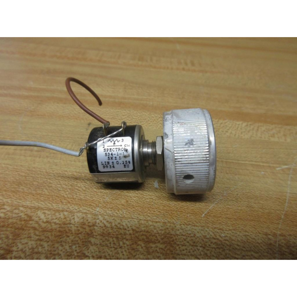 Spectrol 534-1-1-5K Potentiometer 5KΩ 534-1-1 WKnob - Used