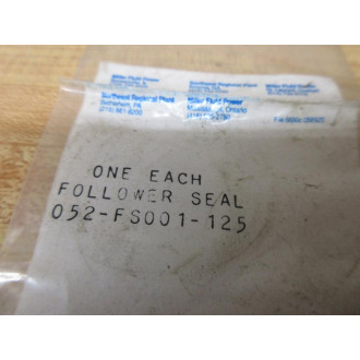 Miller Fluid Power 052-FS001-125 Follower Seal 052FS001125
