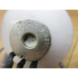 Ohmite 120-0009 Potentiometer 0231 WBracket, Knob & Dial - Used