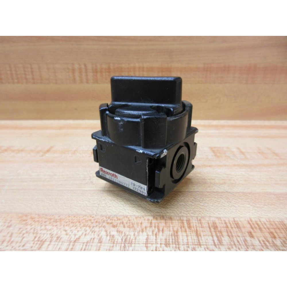 Rexroth 0821300772 Pneumatic Shut Off Valve - Used