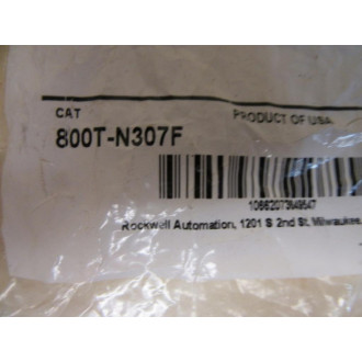 Allen Bradley 800T-N307F Switch Cap