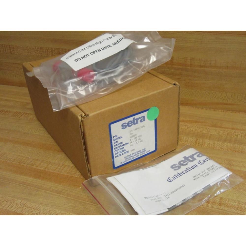 Setra 2241100PG4T3306J Pressure Transducer